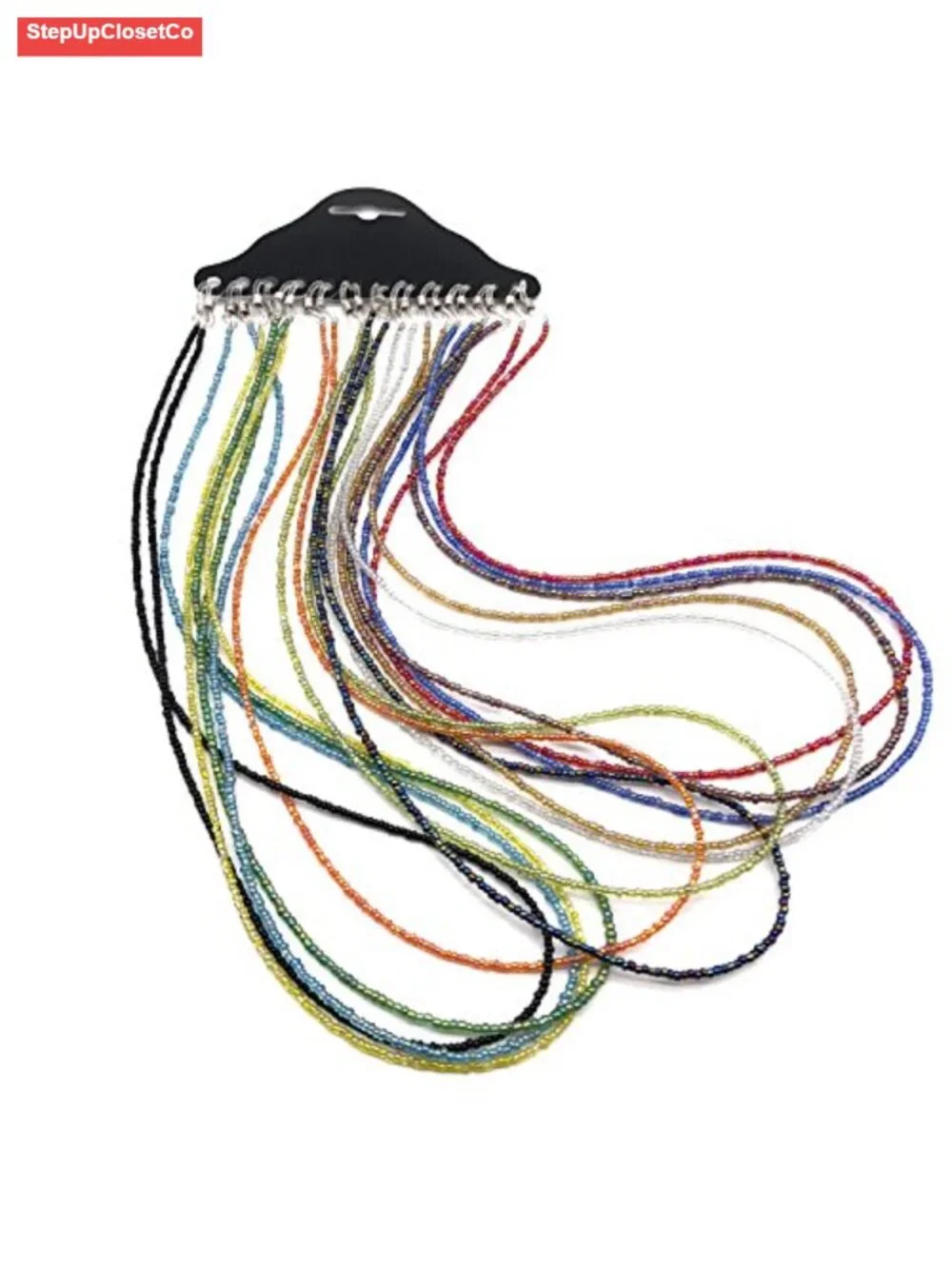Multicolor Beaded Eyeglass Chain Sunglass Holder Strap Lanyard 12-Pack Acrylic